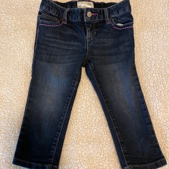 Old Navy Denim Capris Size 5 - Picture 1 of 6